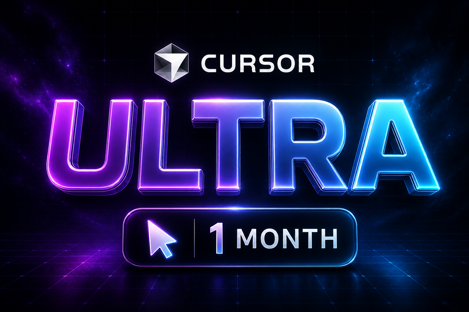 Cursor Ultra - 1 Month Plan